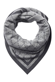 Triangle Scarf | Lys Grå Melange | Tørklæde fra Hype The Detail