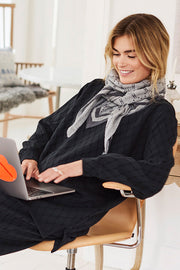 Triangle Scarf | Lys Grå Melange | Tørklæde fra Hype The Detail