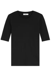 Cotton Blend T-shirt | Sort | T-shirt fra Closed