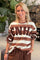 Nerina Sweatshirt 22659S | Camello/Moro | Marta du Chateau