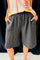 Santina Linen Shorts | Black