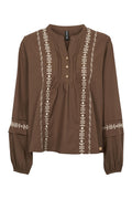 Siw Blouse 3060 | Chocolate | Prepair