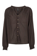 Portia Blouse 3014 | Brown | Prepair