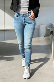 Sumner Vintage Jeans Ankle | Light Blue | Jeans fra Mos Mosh