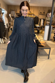 DollyCC Dot Dress | Navy | Kjole fra Co' Couture