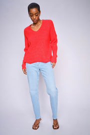 Elly Gallon Jeans  Ankle | Light Blue | Jeans fra Mos Mosh