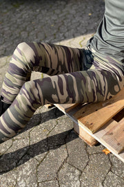 Alma Legging | Dusty Camo | Leggings fra Liberté