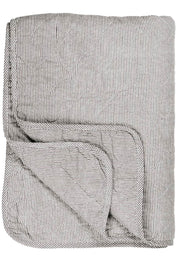 Quilt Striped | Grey Stripe | Vattæppe fra Ib Laursen