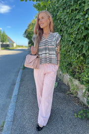 Sonar Linen Pants | Rose Smoke | Bukser fra Neo Noir