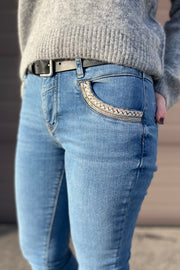 Naomi Diva Jeans | Blue | Jeans fra Mos mosh