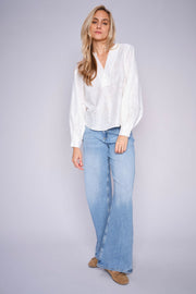 Dara Vint Jeans  Regular | Light Blue | Jeans fra Mos Mosh