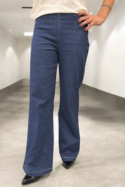 Asta Wide Pants | Blue Denim | Jeans fra Liberté