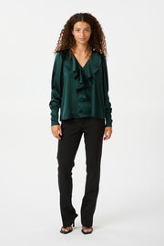 Sandie Sateen Blouse | Bluse fra Neo Noir