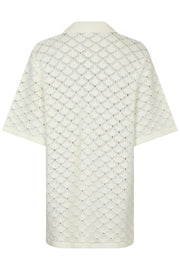 Sette Crochet Blouse | Off White | Strik fra Neo Noir