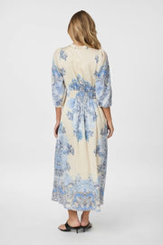 Stellar Artist Paisley Dress | Powder Blue | Kjole fra Neo Noir