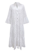 Saison Long Dress | White | Kjole fra Atelier C