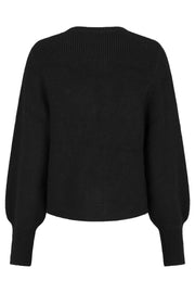 Muscado Knit Cardigan | Black | Cardigan fra Neo Noir