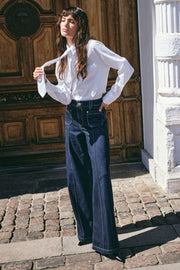 Colette Lyon JeansLong | Dark Blue | Jeans fra Mos Mosh