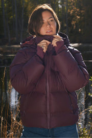 Fox C Puffer Jacket | Bordeaux | Jakke fra Neo Noir