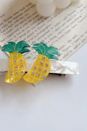Pineapple Hair Clip | Yellow | Hårspænde fra By Timm