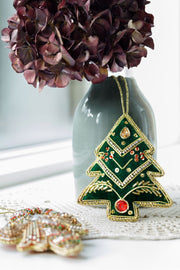 Christmas Tree Ornament | Green | Julepynt fra Black Colour