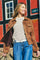 Eloisel Tee 206411 | Moonbeam W. Coffee Bean | T-Shirt fra Freequent