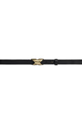 Narrow Belt 16490 | Black/Gold