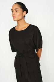 Pie Bellevue Blouse | Black | Bluse fra Mos Mosh