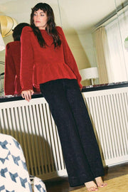 Soey Shimmer Jeans Regular | Black | Jeans fra Mos Mosh