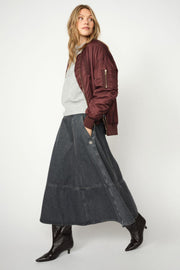 Renzi O-LS Sweatshirt | Grey Melange | Bluse fra Mos Mosh