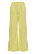 Katie Linen Pants | Light Yellow | Bukser fra Atelier C