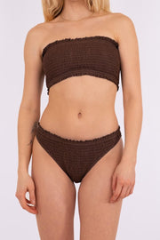 Skin Lobster Bikini Top 157709 | Brown | Bikini top fra Neo Noir