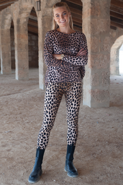 Alma Legging | Lux Leo | Leggings fra Liberté