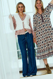 Helly Blouse 206314 | Moonbeam W. Baked Apple | Bluse fra Freequent