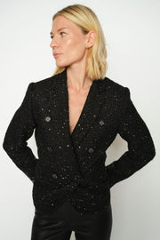 Belize Bouce Blazer | Black | Blazer fra Mos Mosh