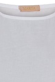 Kasimira Top | White | Top fra Marta du Chateau