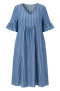 Clover Striped Linen Dress | Jeans