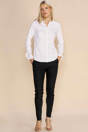 Mattie Sustainable Shirt | White | Skjorte fra Mos Mosh