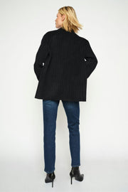 Karita Idun Wool Blazer | Salute Navy | Blazer fra Mos Mosh