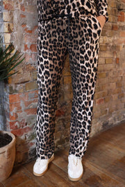 Alma Wide Pants | Big Lux Leo Fossil | Bukser fra Liberté