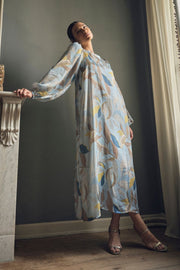 Rosaleen Florie Dress | Cashmere Blue | Kjole fra Mos Mosh