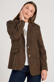 Zango Jacket 206571 | Coffee Bean W. Black | Jakke fra Freequent