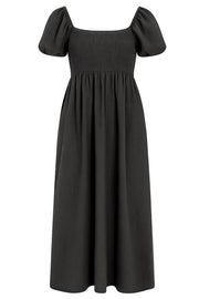 Elinor Smock Dress | Black | Kjole fra French Laundry