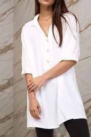 Plain Penelope Tunic | Bluse fra Atelier C