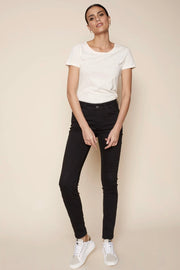 Naomi Cover Jeans | Black | Jeans fra Mos Mosh