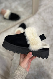 Mittie Slippers | Sort | Sutsko fra Lazy Bear