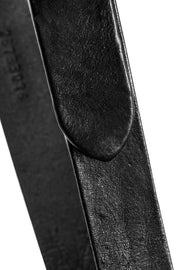Jeans Belt | Sort | Læderbælte fra Depeche