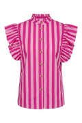 Emmy Stripe Top | Pink Stripe – nedsat