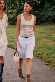 Cilla Shorts 206123 | Brilliant White | Shorts fra Freequent