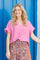 Samos Blouse | Pink | Bluse fra Black Colour